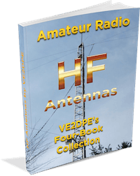 Amateur Radio HF Antennas by VE2DPE - Book Five - A compendium of all four eBooks in the series in paperback format.