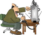 Ham radio cartoons. Amateur radio op in action. Ham radio cartoons. Amateur radio op in action.