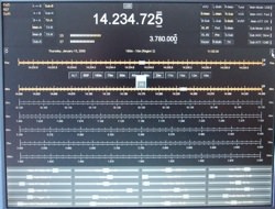 The Ham Radio Delux display.