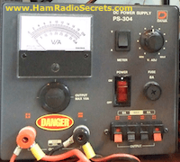 The power supply. An important piece of ham radio equipment. The power supply. An important piece of ham radio equipment.