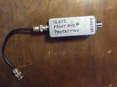 Ham radio projects - a front-end protection for receivers.