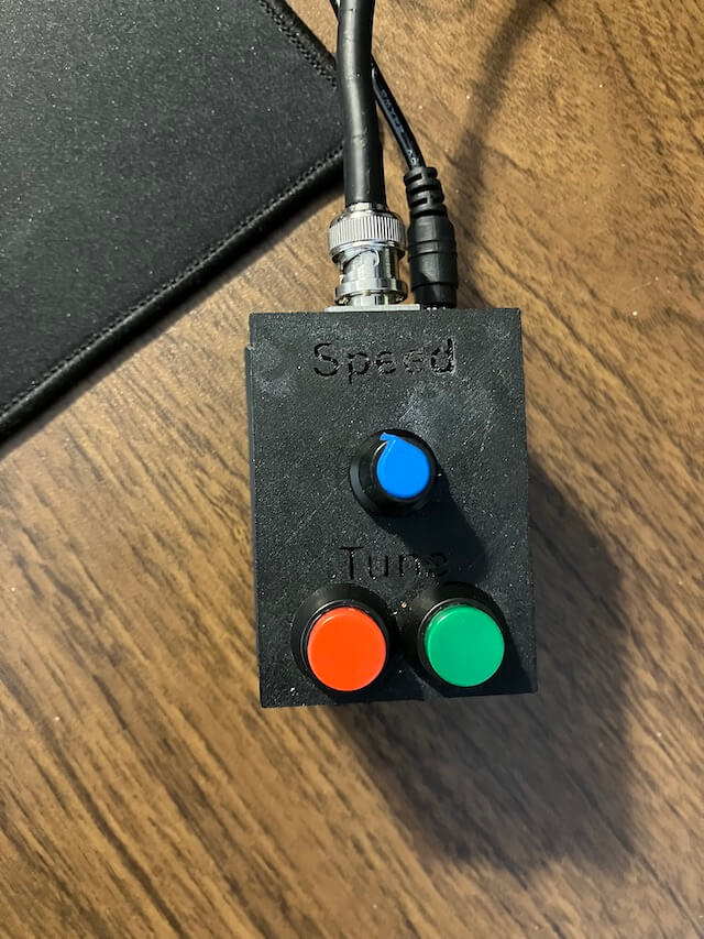 Alpha mag loop tuner control Alpha mag loop tuner control
