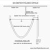 Folded Dipole Diagram